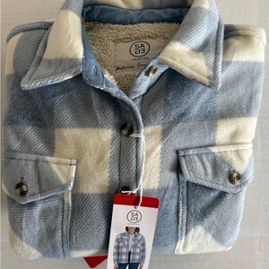 Sage Flannel Plaid Woman’s Jacket